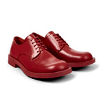 Mil 1978red Leather Blucher - Camperlab