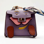 Mini Bag Charm Animated Violet : Maxpawn