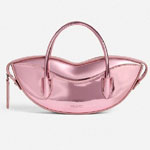 Mini Lips Bag Metallic Pink : Fiorucci.com