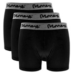 Money 3 Pack Logo Trunks : MainlineMenswear