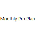 Monthly Pro Plan