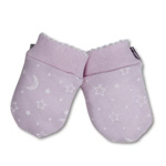 Crescent Moonlight Pink Mitts - Kissy Kissy