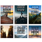 Motivational Poster : Throw Backtraits