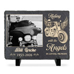 Motorcycle Memorial Slate : Stunning Gift