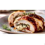 Mozzarella Chicken With Pesto : AirFryerClub