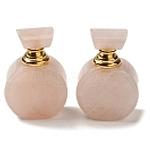 Natural Rose Quartz Dropper Perfume Bottles | Lbeads.com