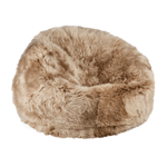 Natures Collection Round Sheepskin Bean Bag : Beaumonde.co.uk