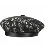 Needlepunch Floral Beret - Chapeau