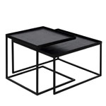 Black Nesting Coffee Tables : Oroa.com