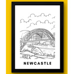 Newcastle Wall Art | Colouryourstreets.co.uk