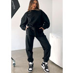 Not An Issue Sweatpants Black | White Fox Boutique