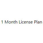 1 Month License Plan