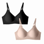 Black & Nude Relief Bra - Eby