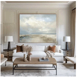 Ocean And Sky Painting - Vinchy Art