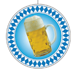 Oktoberfest Decoration Plate - Bierfeest Artikelen