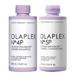 Olaplex Blonde Enhancer Toning Duo | Luxuriouslook.co.uk