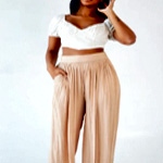 Open Back Embroidered Top : Cutely Covered