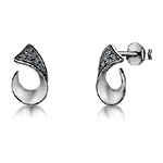 Open Horseshoe Stud Earrings - JOOLSByJennyBrown