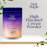 Organic High Flavanol Cocoa Powder : Vital Purple