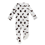 Organic Zipper Footie : LovedBaby