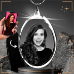 Oval Crystal Necklace : Captur3D