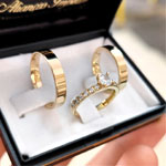 Pair of 4mm Straight Madrid Ring | Aliancas Imperiais