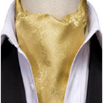 Paisley Silk Ascot Tie Pocket , Hi Tie 