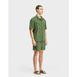 Palm Square Jacquard Terry Shorts - Osklen