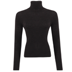 Parosh Ribbed Turtleneck - Golden Line