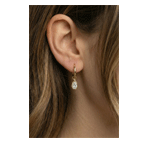 Pear Huggie Earrings : Maddiegracejewelry.com