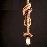 Pendant Light Hemp Rope Cafe - Lassola