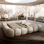 Perlla Upholstered Bed Frame | Delife.de