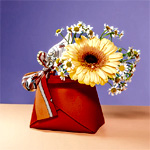 Petite Fleur Twilly Bag With Flowers | Flowerchimp