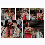 Mr & Mrs Poster Photo Collage Print | Mixplaces
