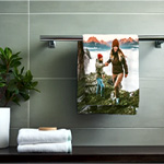 Photo On Personalized Bath Towel - Monoeuvre