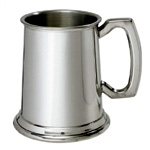 Pint Plain Pewter Tankard | Buyatankard