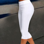 Plain Casual Legging Pants : Lilicloth.com