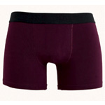 Plain Cotton Stretch Boxers - Hallensteins