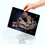 Plexiglass Foot - Aluminium Foto