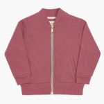 Plush Varsity Bomber | Minimioche.com