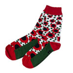 Poppy Repeat Socks - English Heritage