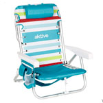 Low Multi Position Beach Chair - Aktive