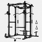 Power Rack With Pulley System - Flybird Fitness