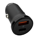 Powerplus 20w Dual Port Car Charger : Qdossound