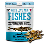 Premium Dehydrated Sardines Treat : Pet Treatery