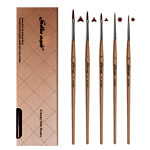Premium Kolinsky Sable - Golden Maple
