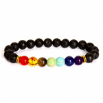 Pride Colorful Stone Bracelet : Alohahoo
