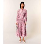 Printed Maxi Skirt - Maje