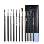 Professional Makeup Eyeliner Brush Set - Jessup Beauty 