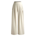 Pull-On Pleated Trousers | Cider